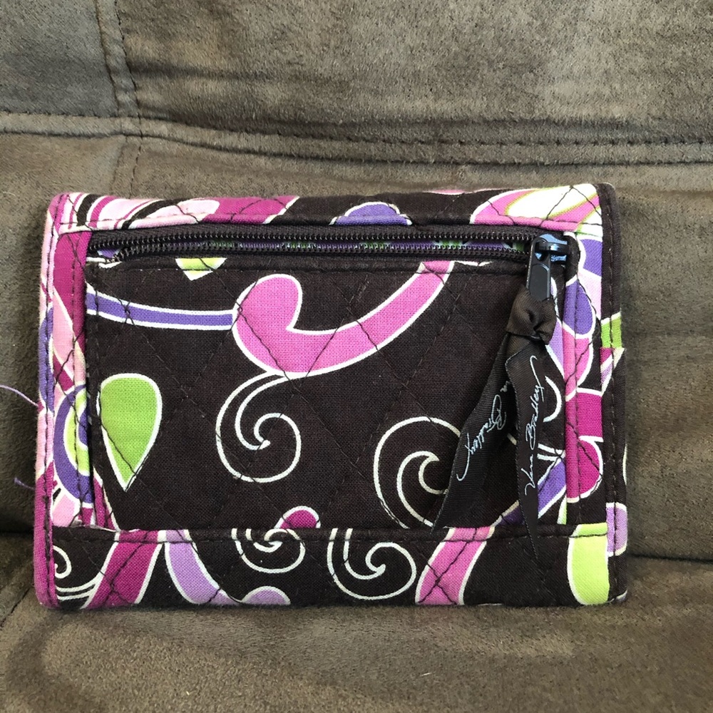 🤍🤍Vera Bradley Purple Punch Euro Wallet - Picture 2 of 4